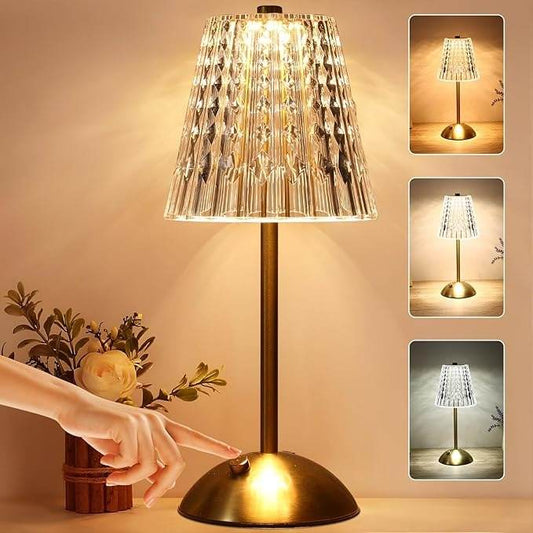 Cordless Crystal Table Lamp - DMC Wholesale
