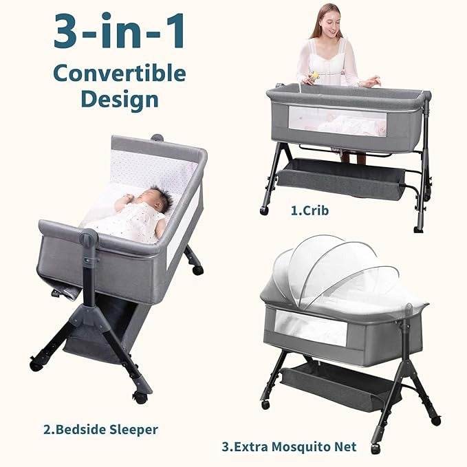 Luxury Crib Baby Bed - DMC Wholesale