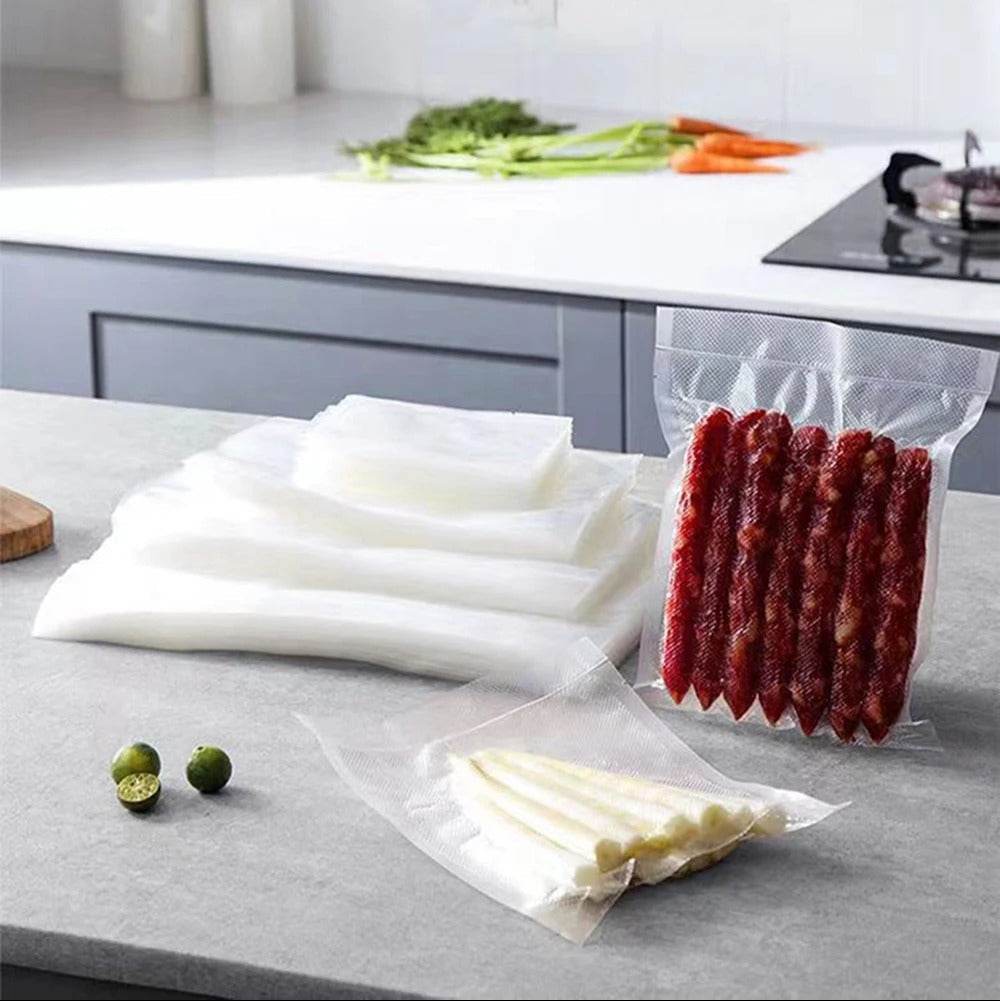 Embossed Vacuum Sealer Freezer Bags (Large)(50 pcs) - DMC Wholesale