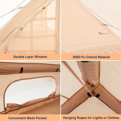 All-Season Inflatable Camping Tent - DMC Wholesale