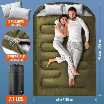 Double Sleeping Bag for Adults - DMC Wholesale