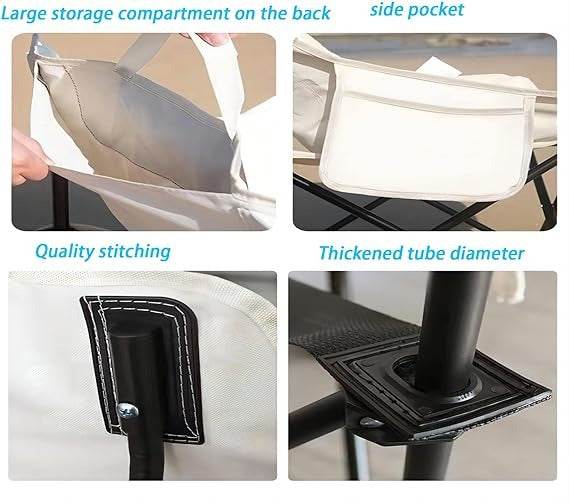 Portable Folding Chair (Black only) - DMC Wholesale