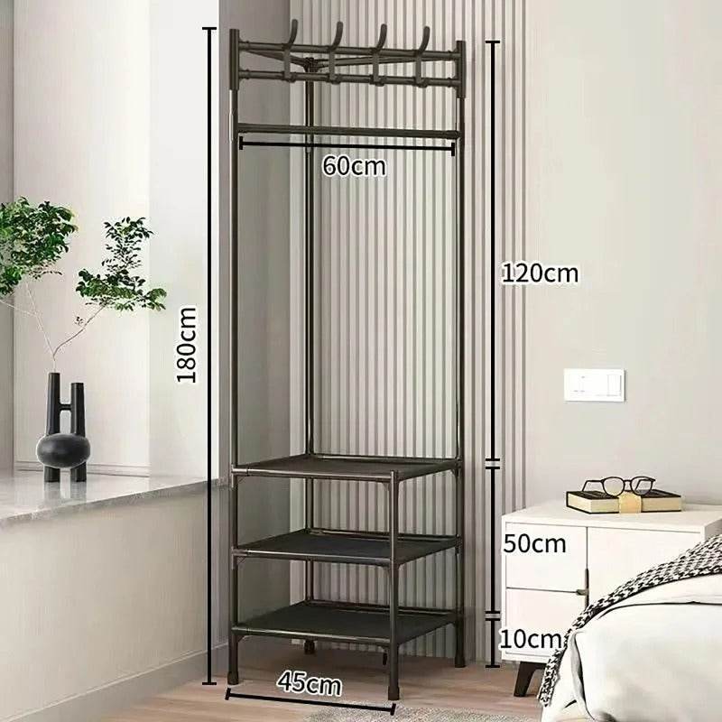 Corner Coat Rack Shelf - DMC Wholesale