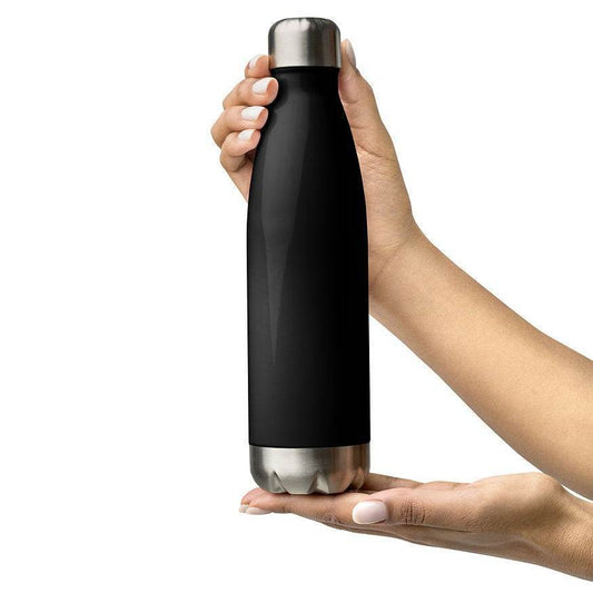 Double Wall Vacuum Insulated Stainless Steel Bottle (1L)(Black) - DMC Wholesale