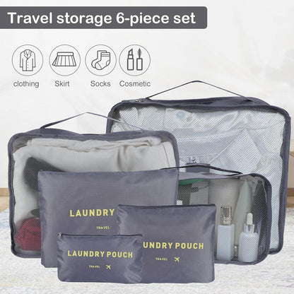 Laundry Travel Organiser Set (6 pcs) - DMC Wholesale
