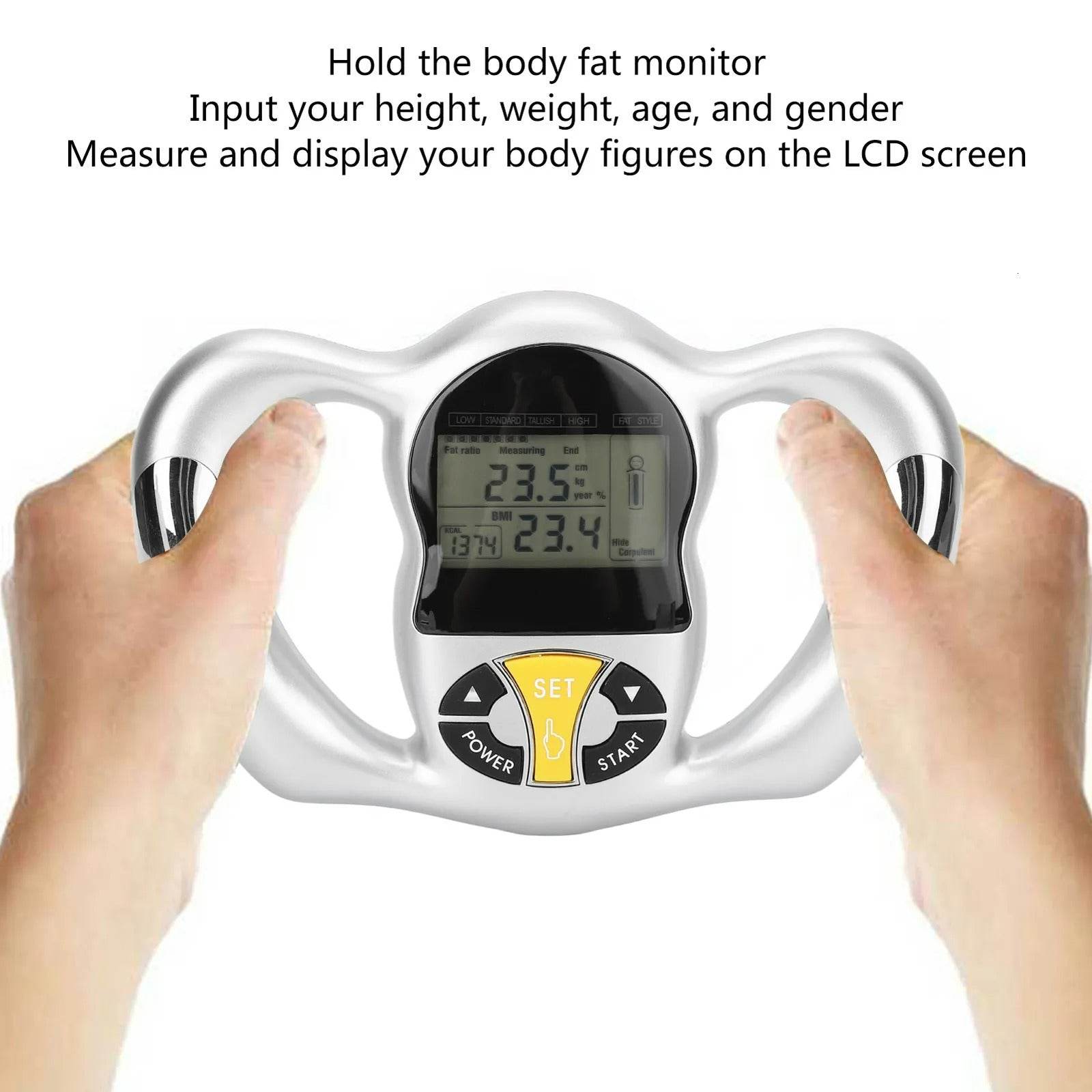 Hand held Body Mass Index BMI Health Fat Analyzer Monitor - DMC Wholesale