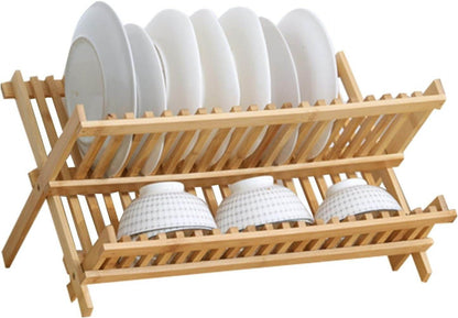 Bamboo Dish Drying Rack - DMC Wholesale
