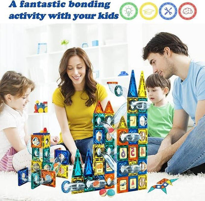 Magnetic Building Blocks (168 pcs) - DMC Wholesale