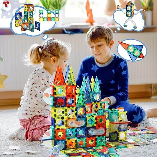 Magnetic Building Blocks (97 pcs) - DMC Wholesale