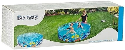 Fill n Fun Swimming Pool (2.4m x 46cm) - Alt View