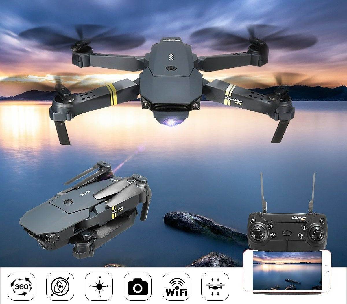 Dual Camera LCSA Drone With Camera 4k - DMC Wholesale