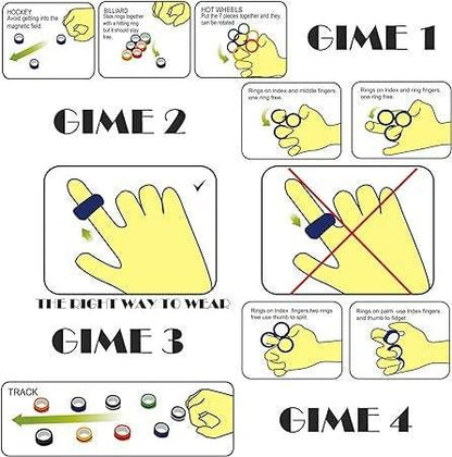 Fidget Toy Magnetic Rings (3 pcs) - DMC Wholesale