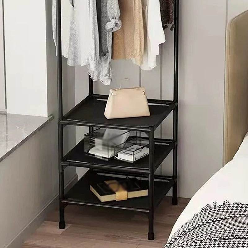 Corner Coat Rack Shelf - DMC Wholesale