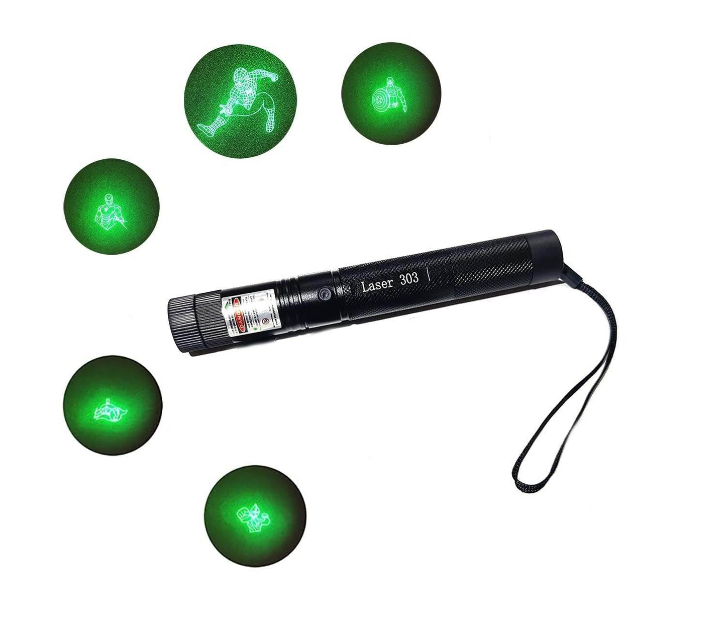 Super Hero USB High Power Green Laser Light - DMC Wholesale