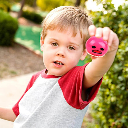 Egg Yolk Pressure Ball Squeeze Toy (Each) - DMC Wholesale