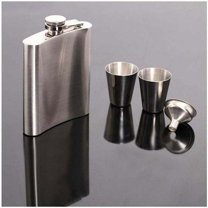 Portable Hip Flask Set - DMC Wholesale