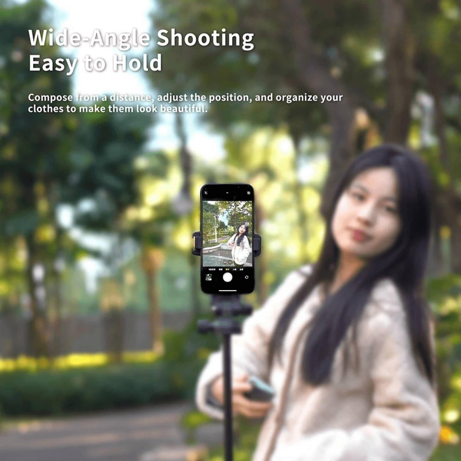 Magnetic Screen Sharing Bluetooth Selfie Screen - DMC Wholesale