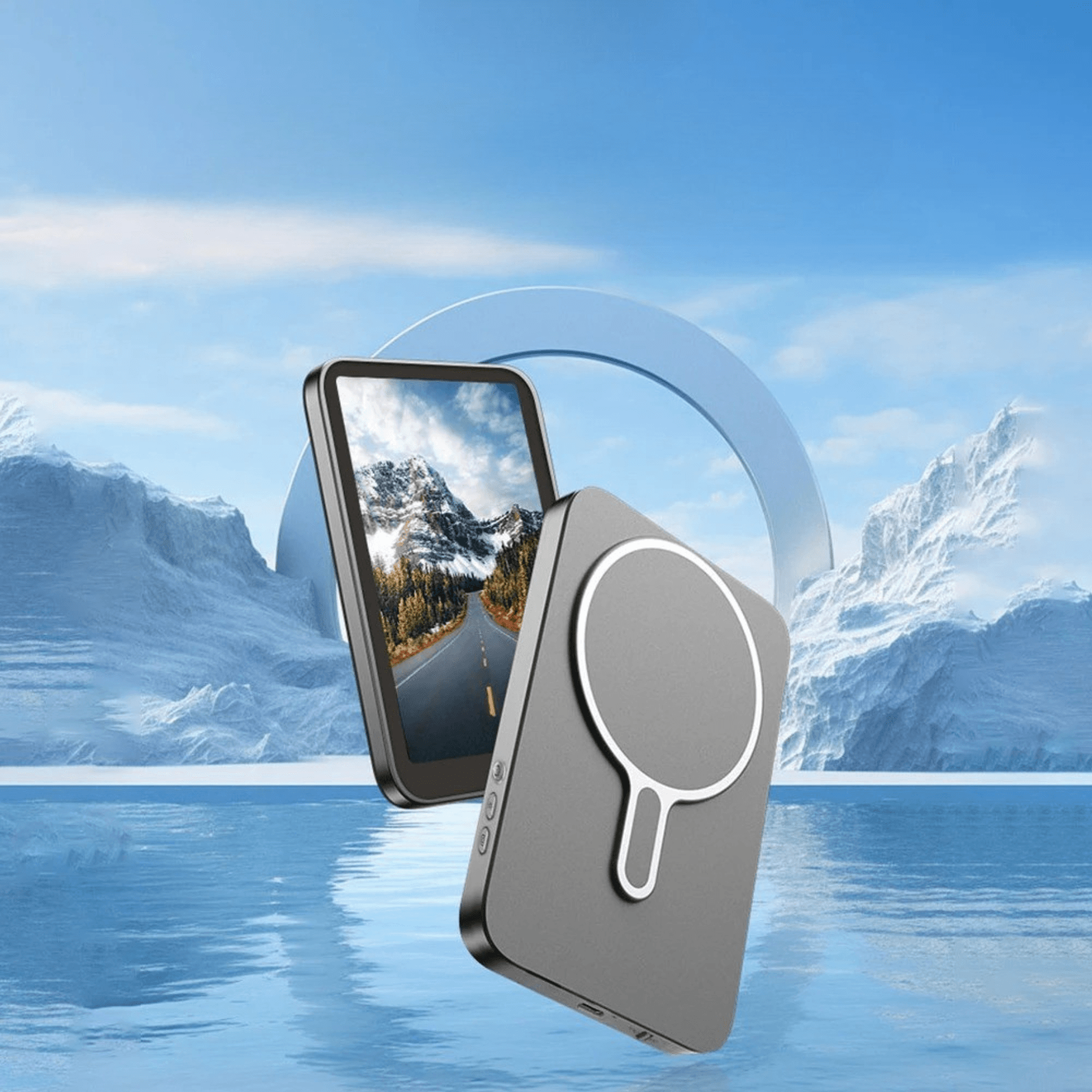 Magnetic Screen Sharing Bluetooth Selfie Screen - DMC Wholesale