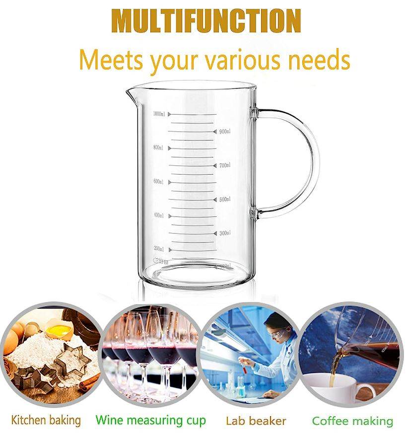 Measuring Glass Jug (1L) - DMC Wholesale