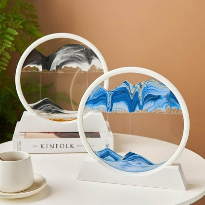 Moving Sand Art 3D Seascape Relaxing Display (Large)(25.5cm) - DMC Wholesale