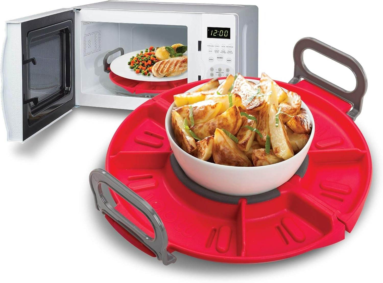 Folding Microwave Tray - DMC Wholesale