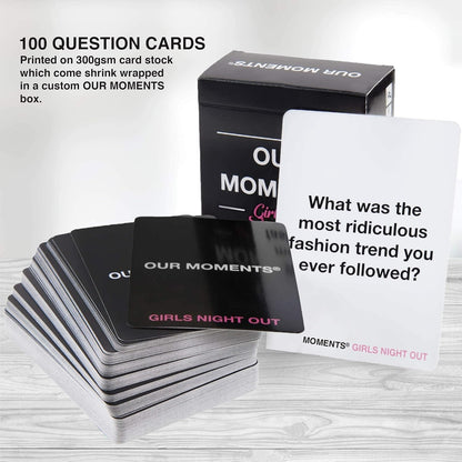 Fun Conversation Cards Game Girl's Night Out