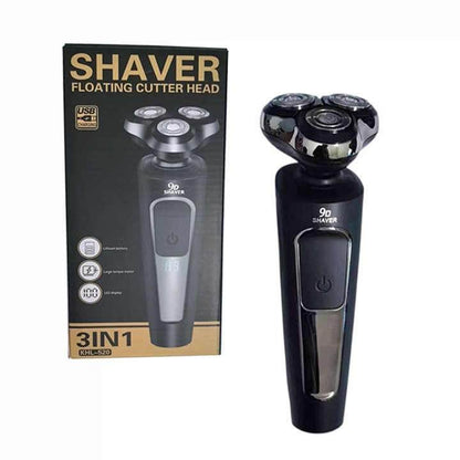 LED Electric Shaver Razor with Triple Blade - DMC Wholesale