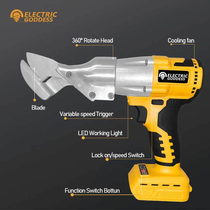 Cordless Metal Cutting Tool (2 Batteries) - DMC Wholesale