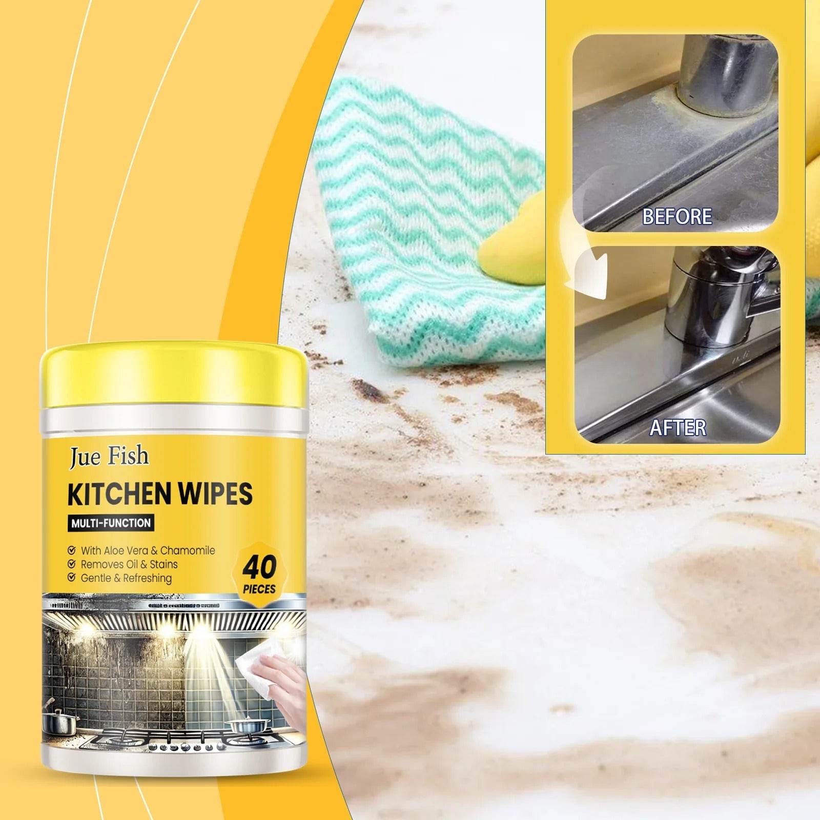 Kitchen Wipes (40 pcs) - DMC Wholesale