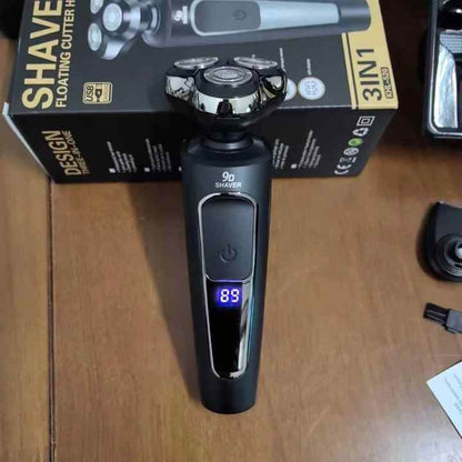 LED Electric Shaver Razor with Triple Blade - DMC Wholesale