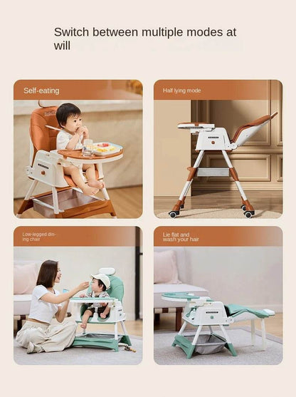 Baby Foldable Portable Multifunctional Dining Chair - DMC Wholesale