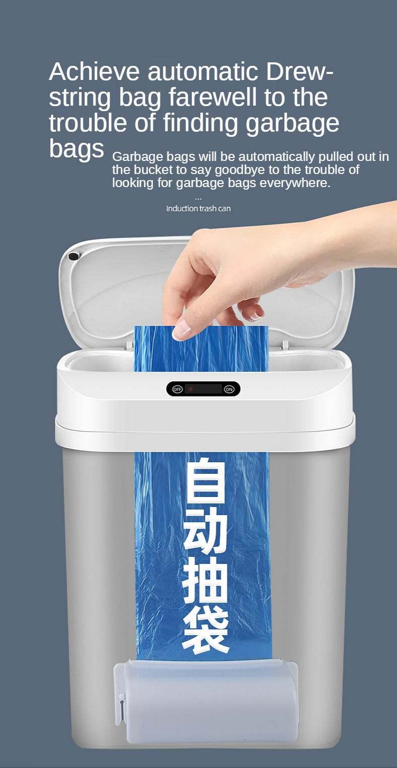 Smart Sensor Trash Can (15L) - DMC Wholesale