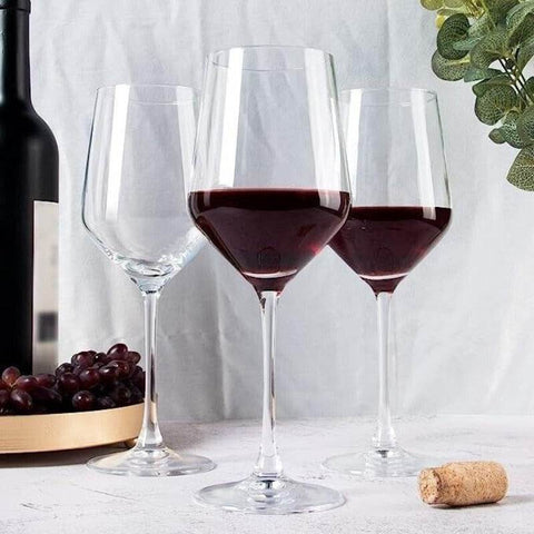 Larger Wine Glasses (Clear)(6 pcs) - Alt View