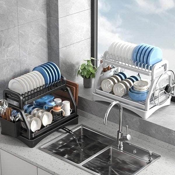 Dish rack (Two Tier) - DMC Wholesale
