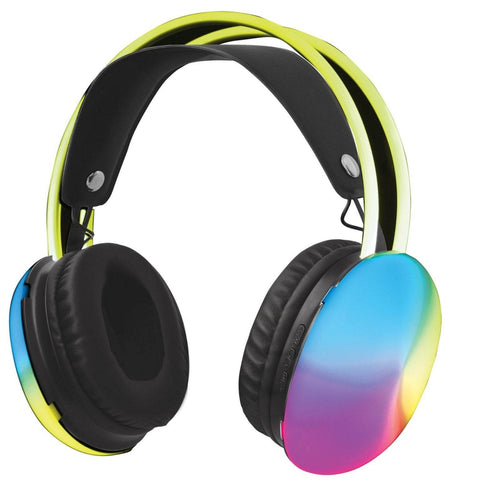 Wireless Rainbow Multicolor Headset - Alt View