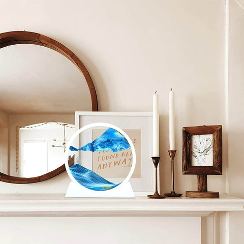 Moving Sand Art 3D Seascape Relaxing Display (Small)(17.5cn) - Alt View