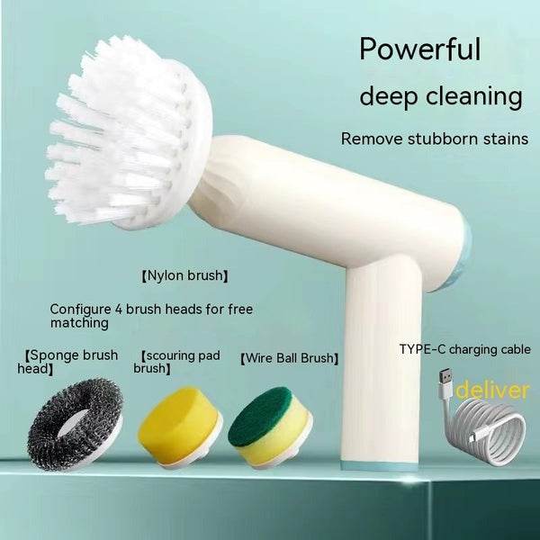 Rechargeable Hand Held Cleaning Brush - DMC Wholesale