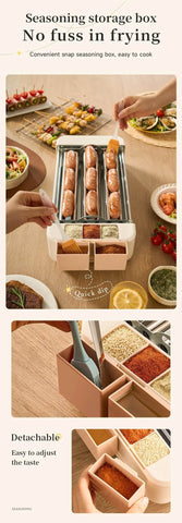 Household Electric Hot Dog Grill - Alt View