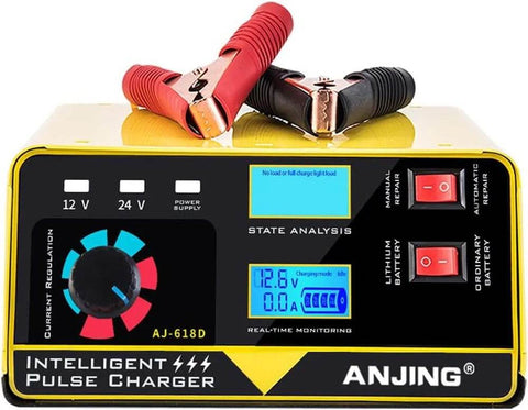 Car Battery Charger (12V)(24V) - Alt View