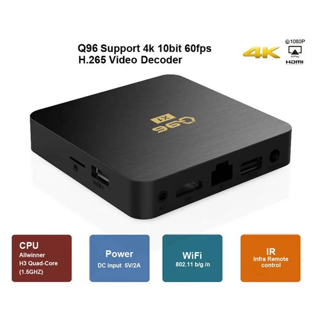 Smart TV Box Q96 X1 - DMC Wholesale