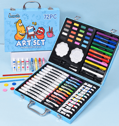 Larva Art Sets (72 pcs)(Blue) - DMC Wholesale