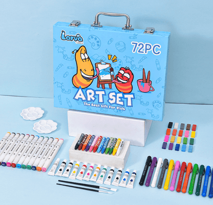 Larva Art Sets (72 pcs)(Blue) - DMC Wholesale
