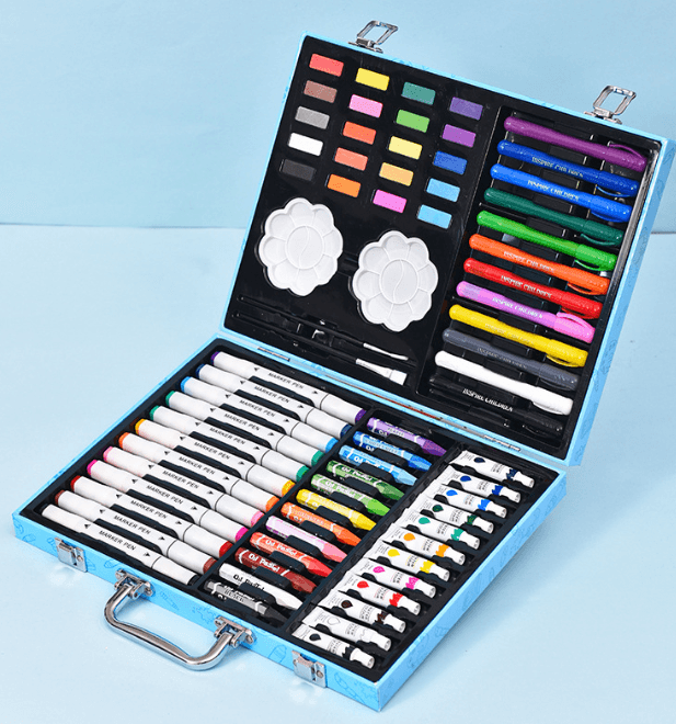 Larva Art Sets (72 pcs)(Blue) - DMC Wholesale