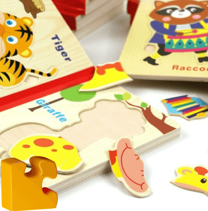 Wooden Puzzle Book - DMC Wholesale