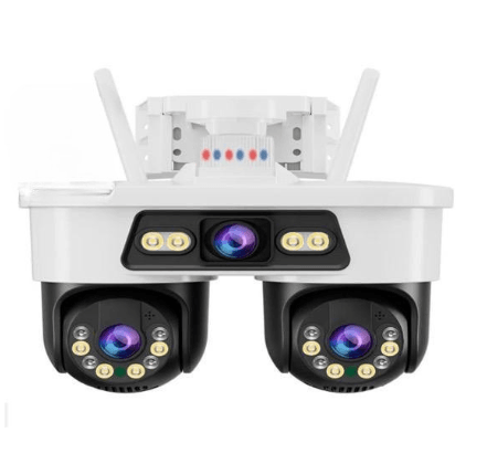 Outdoor IP Wifi Triple Camera (1x Fixed + 2 x Rotating) - DMC Wholesale