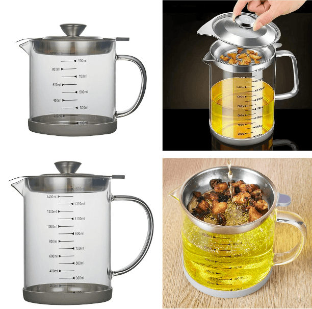 Liquid Olive Oil Container (1L) - DMC Wholesale