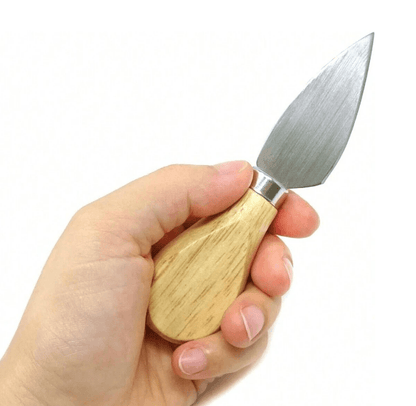 Wooden Handle Cheese Knife Set (Set A)(4 pcs) - DMC Wholesale