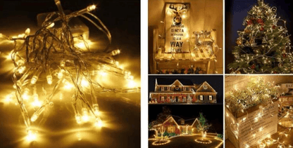 Battery Operated String Lights (20L)(3M)(Yellow) - DMC Wholesale