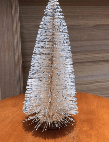 Mini Christmas Tree (Each)(15cm)(Silver) - Alt View