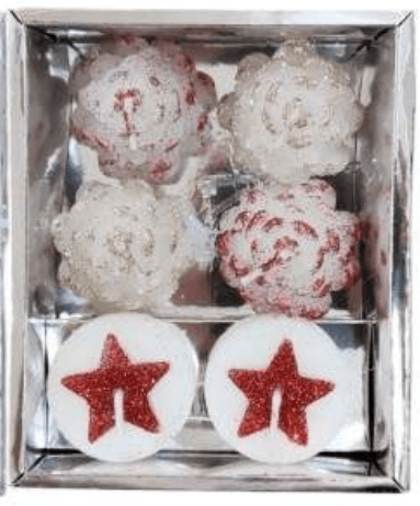 Mini Unscented Tealight Candles (6 pcs)(10x12x4cm) - Alt View